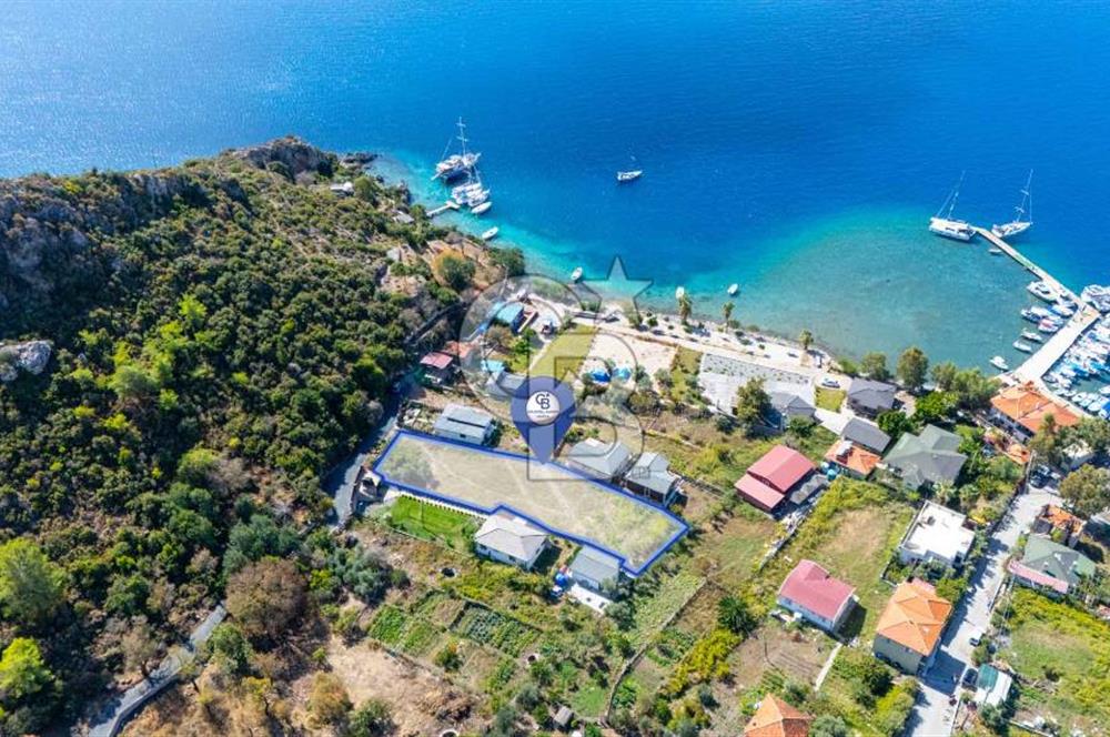 MARMARİS SÖĞÜT'TE DENİZE 50m MESAFEDE 1288M2 BAHÇE