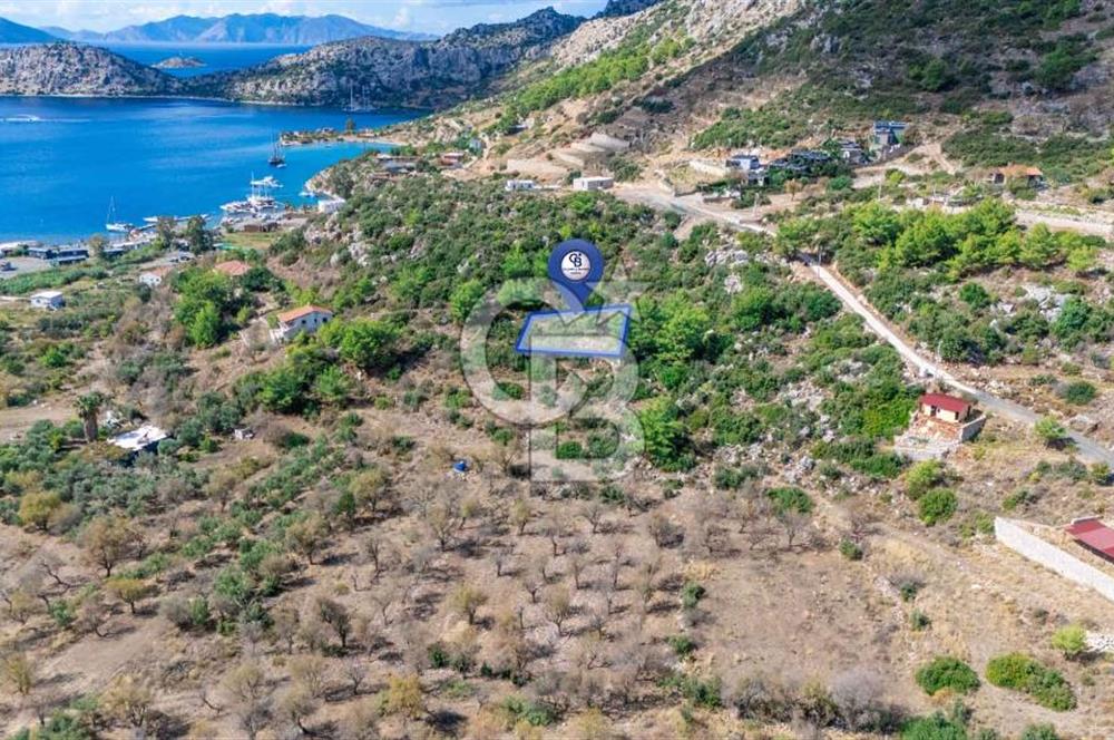 MARMARİS SÖĞÜT'TE 319M2 DENİZ MANZARALI TARLA