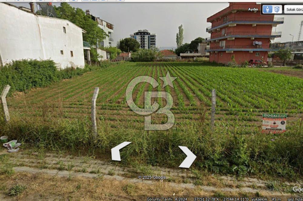 Aydın İncirliova Merkezi Konumda 5 Kat İmarlı Arsa