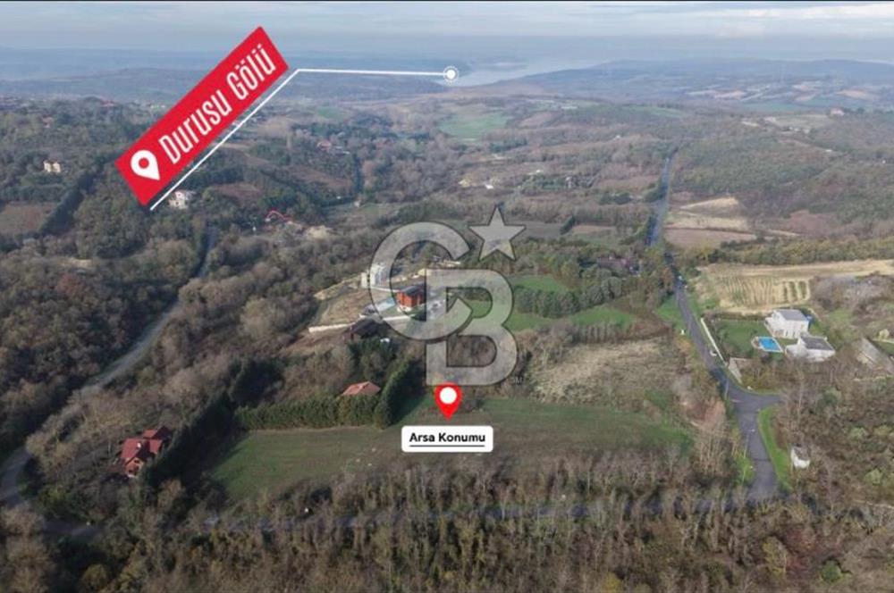 DURUSU PARKTA 3.708 m² VİLLA İMARLI- RUHSATLI- PRESTİJLİ ARSA