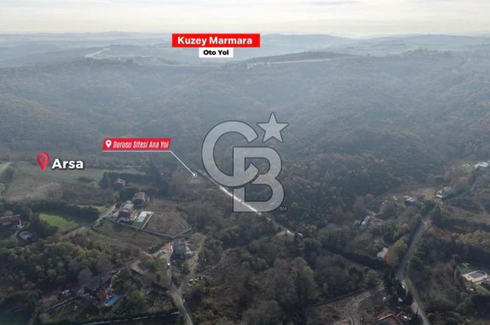 DURUSU PARKTA 3.708 m² VİLLA İMARLI- RUHSATLI- PRESTİJLİ ARSA