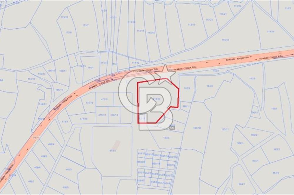 27638 m2 SANAYİ İMARLI FABRİKA ARSASI