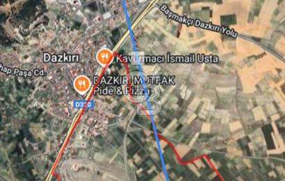 Dazkırı Yeşilyurt'da Satılık Tarla