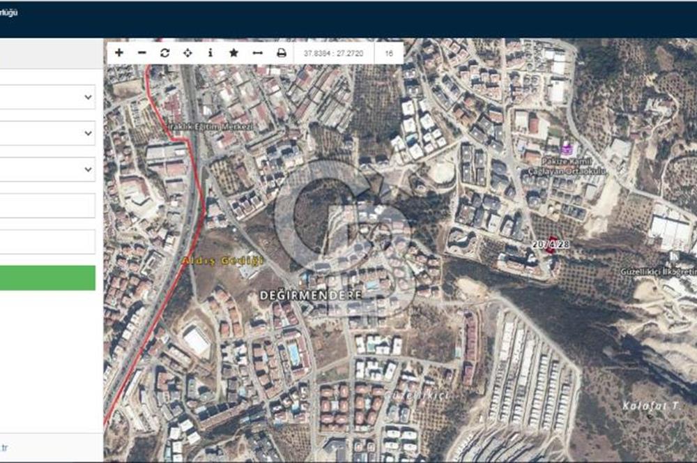 AYDIN KUŞADASI TÜRKMEN  MAH.SATILIK VİLLA ARSASI