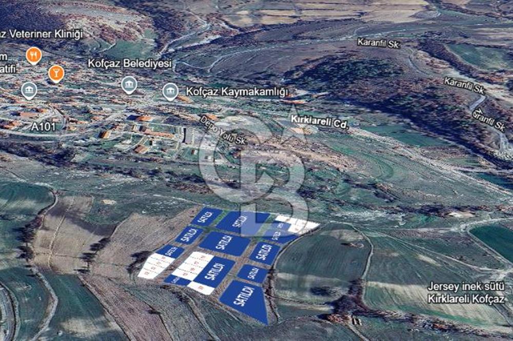 KOFÇAZ SATILIK TOKİ KARŞISI MÜKEMMEL KONUMLU SON 12 PARSEL