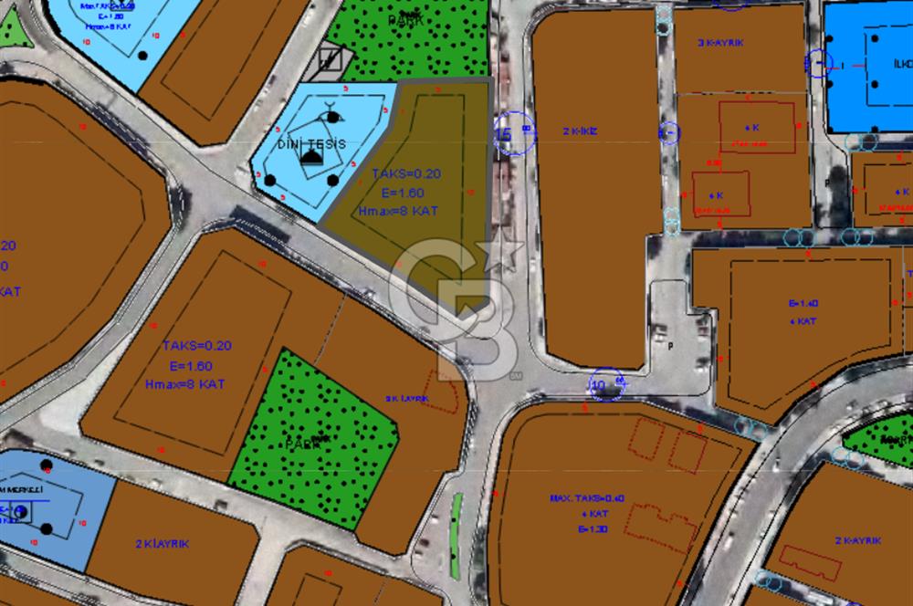 CB'DEN %100 KAZANÇ POTANSİYELLİ YATIRIM FIRSATLI SATILIK ARSA