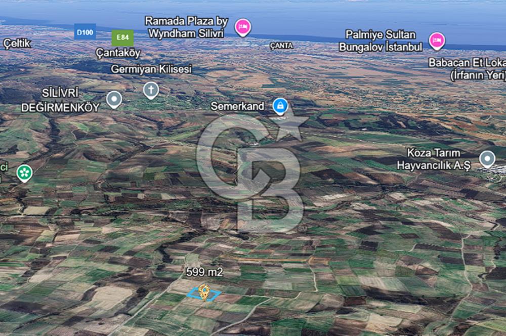 SİLİVRİ DEĞİRMENKÖYDE 599 m² SATILIK FIRSAT ARSA