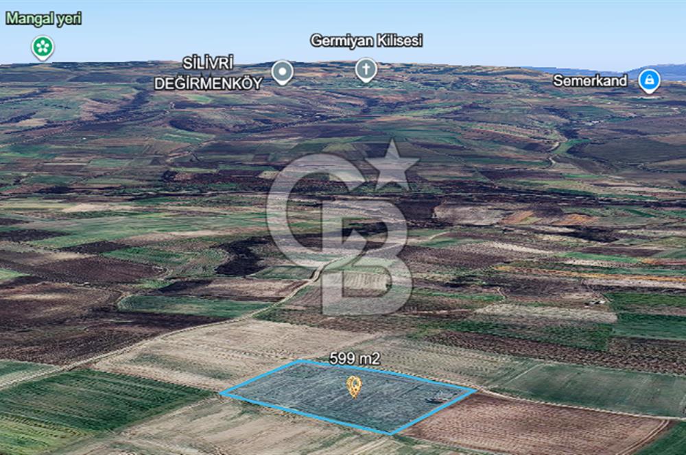 SİLİVRİ DEĞİRMENKÖYDE 599 m² SATILIK FIRSAT ARSA