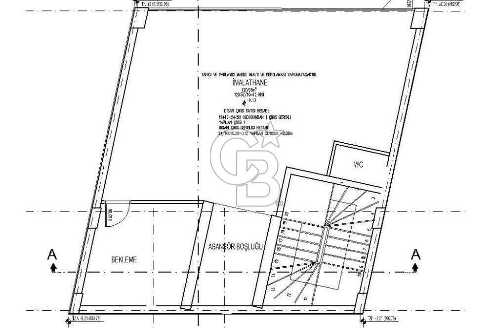 MACUN-1 DE SANAYİNİN İÇİNDE 228 m² TEK TAPU SATILIK ARSA