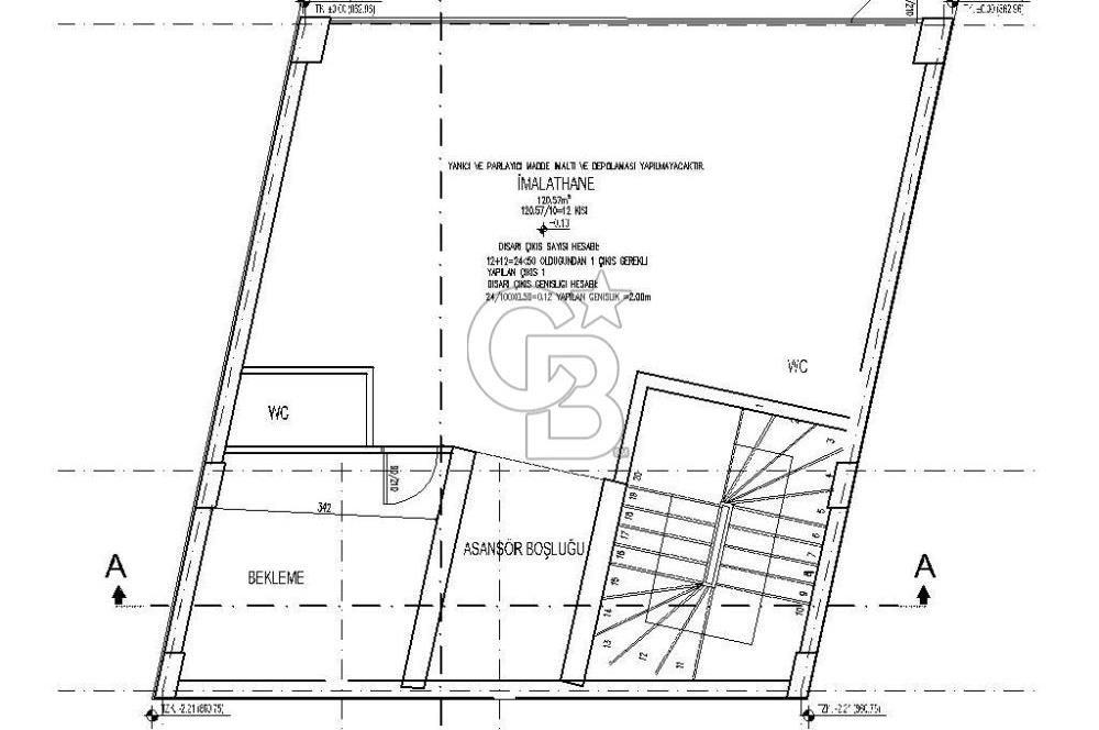 MACUN-1 DE SANAYİNİN İÇİNDE 228 m² TEK TAPU SATILIK ARSA