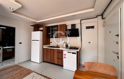 Bornova Havuzlu Sitede Eşyalı Kiralık 1+1 Daire