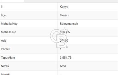 CB'DEN %100 KAZANÇ POTANSİYELLİ YATIRIM FIRSATLI SATILIK ARSA