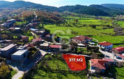 ÇANAKKALE AYVACIK HÜSEYİNFAKI'DA 317m2 SATILIK ARSA
