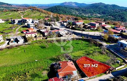 ÇANAKKALE AYVACIK HÜSEYİNFAKI'DA 317m2 SATILIK ARSA
