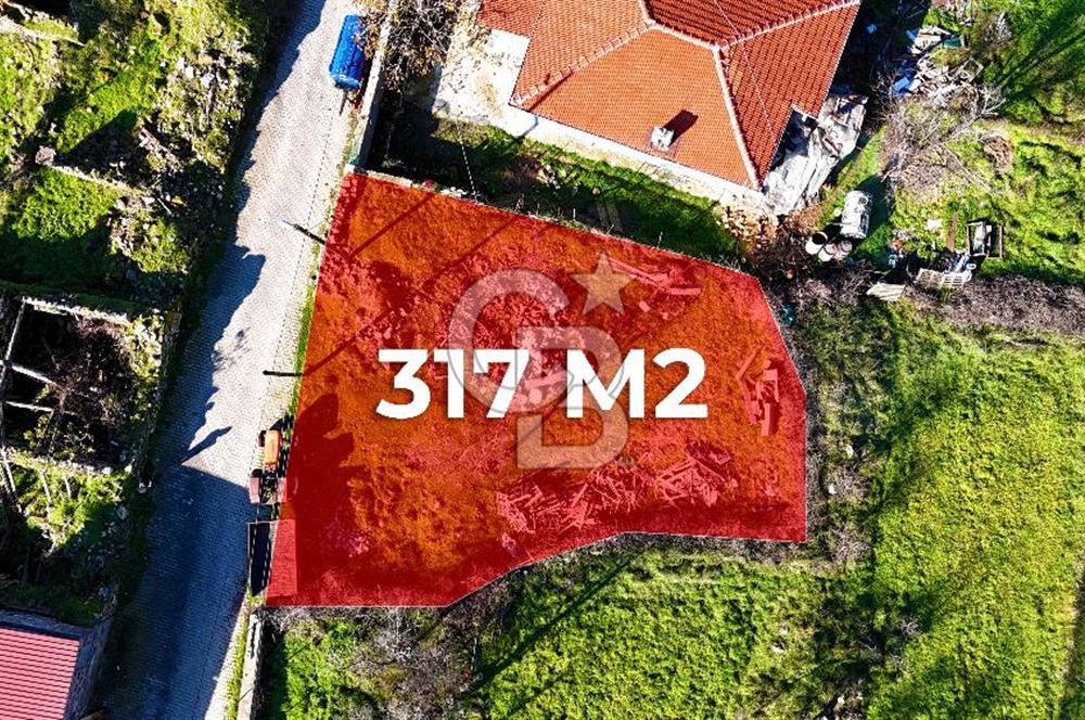 ÇANAKKALE AYVACIK HÜSEYİNFAKI'DA 317m2 SATILIK ARSA