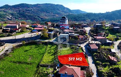 ÇANAKKALE AYVACIK HÜSEYİNFAKI'DA 317m2 SATILIK ARSA