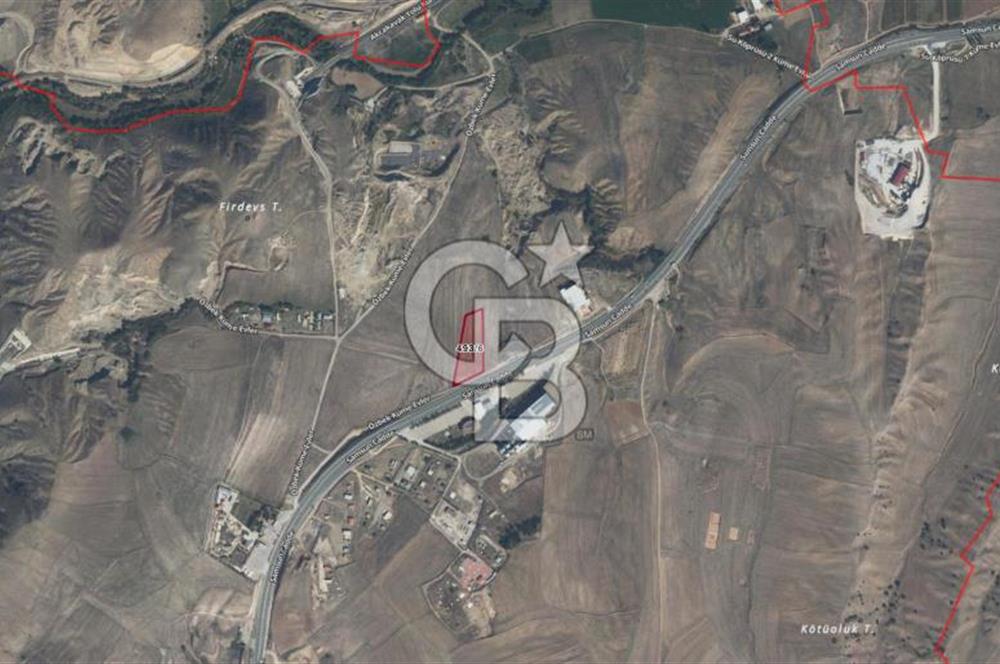 ANKARA SAMSUN OTOYOLUNA CEPHE 8578 m2 SATILIK TİCARİ İMARLI