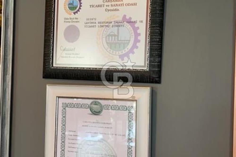 Yüksek ciro potansiyelli prestijli restoran 530 m2 2+1 daire