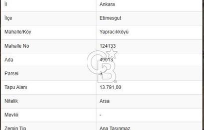 ETİMESGUT YAPRACIKKÖYÜ BULVARA YAKIN SATILIK HİSSE