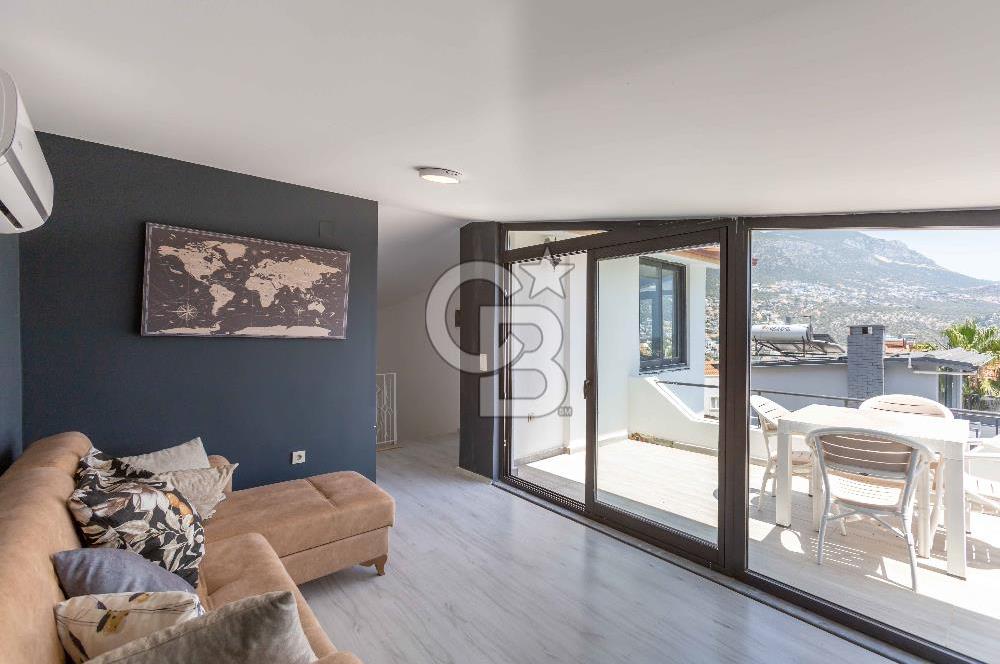 CB GİZ'DEN KAŞ KALKAN ORTAALAN'DA 4+2 SATILIK VİLLA