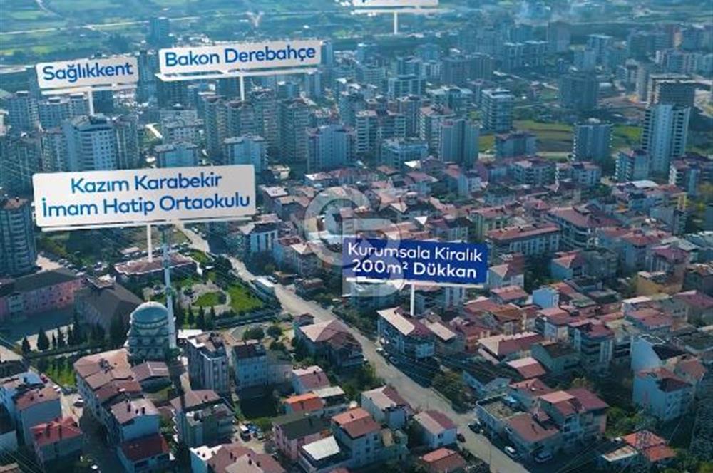 Yol üstü 3 cephesi açık 220 m2 ticari fırsat