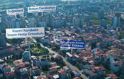 Yol üstü 3 cephesi açık 220 m2 ticari fırsat