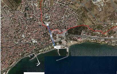 TEKİRDAĞ SÜLEYMANPAŞA GÜNDOĞDU DENİZ MANZARALI 57M2 SATILIK ARSA