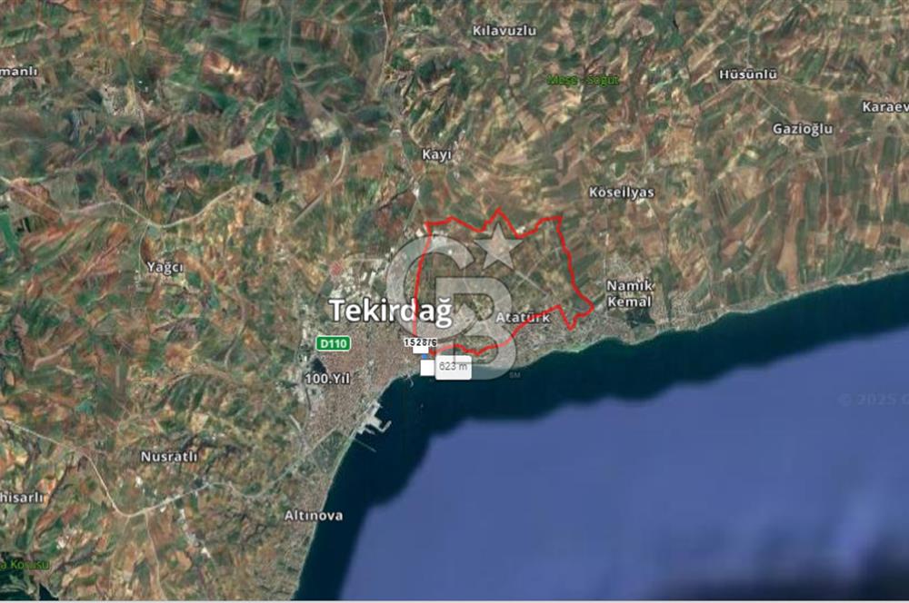TEKİRDAĞ SÜLEYMANPAŞA GÜNDOĞDU DENİZ MANZARALI 57M2 SATILIK ARSA