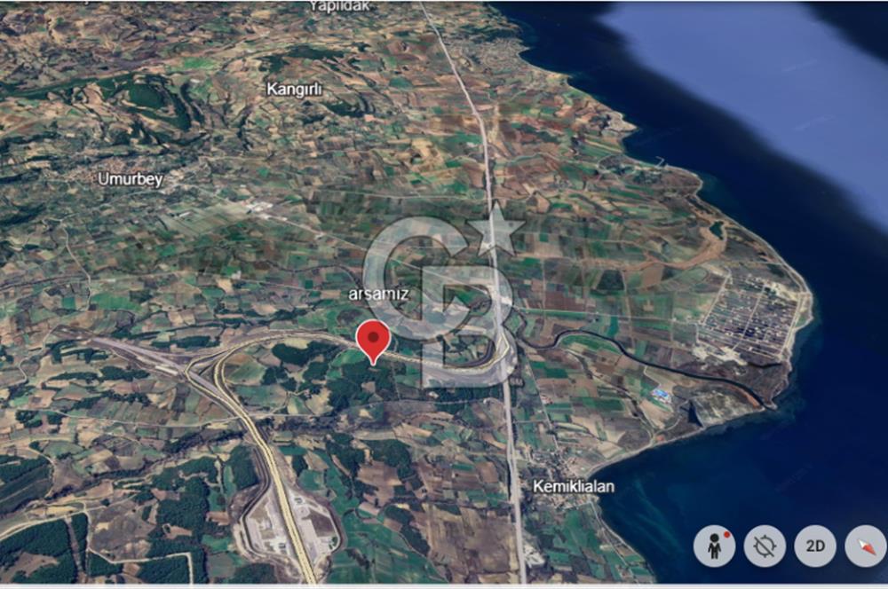 ÇANAKKALE UMURBEY DE YATIRIMLIK 3116 m2 ARAZİ