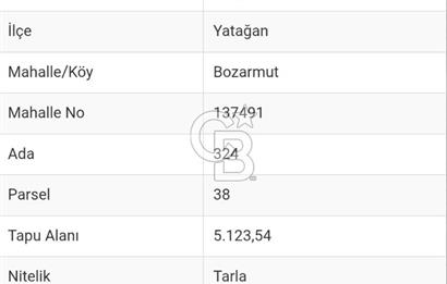 Yatağan'da İzmir Yoluna 50 Metre Mesafede Satılık 5 Dönüm Tarla