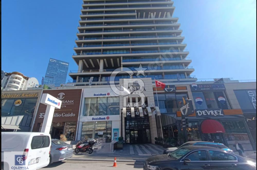 ARMA KULE'DE BOŞ KİRALIK MUTFAKLI- PRESTİJLİ OFİS GENİŞ KULLANIM