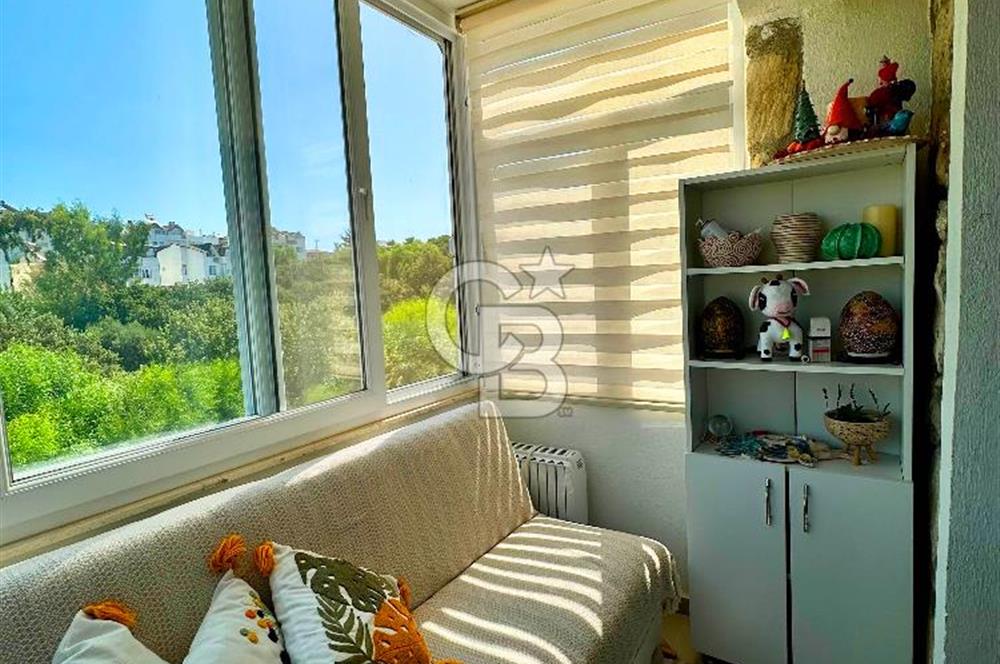 Datça Merkezde 1+1 Bahçeli Orta Kat Daire