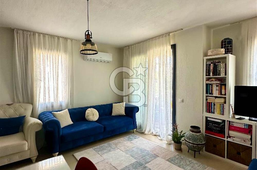 Datça Merkezde 1+1 Bahçeli Orta Kat Daire