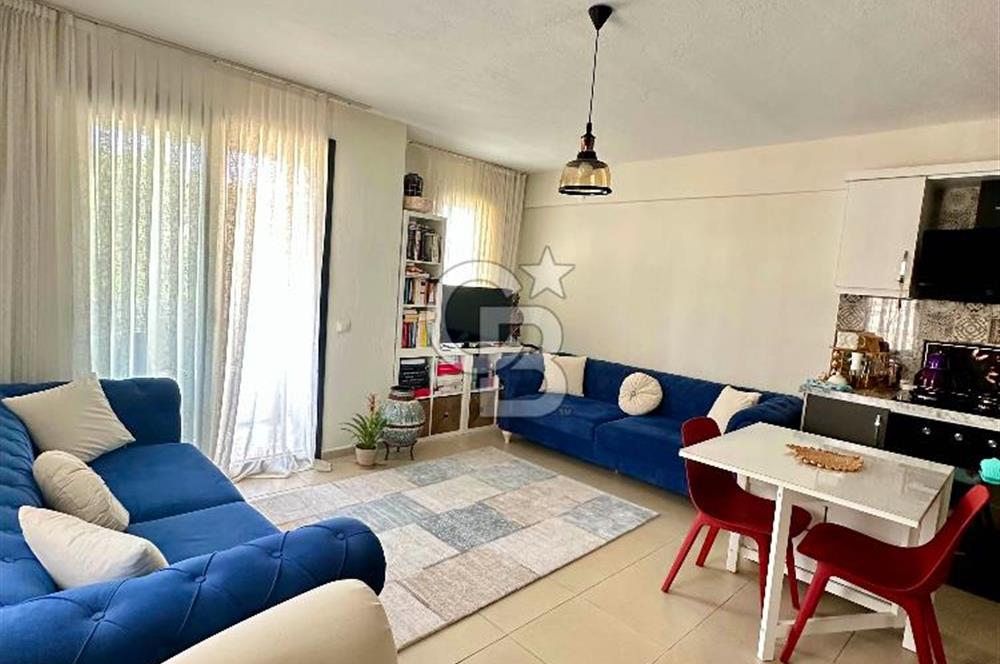 Datça Merkezde 1+1 Bahçeli Orta Kat Daire