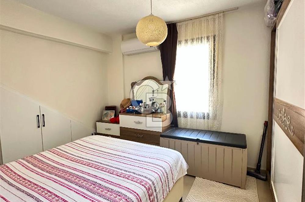 Datça Merkezde 1+1 Bahçeli Orta Kat Daire