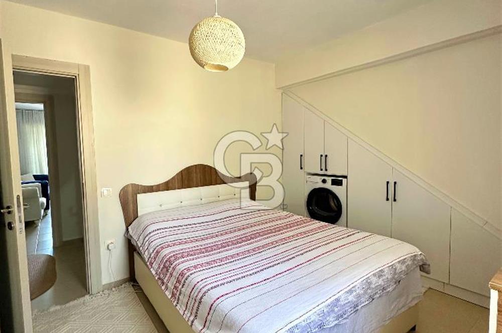 Datça Merkezde 1+1 Bahçeli Orta Kat Daire