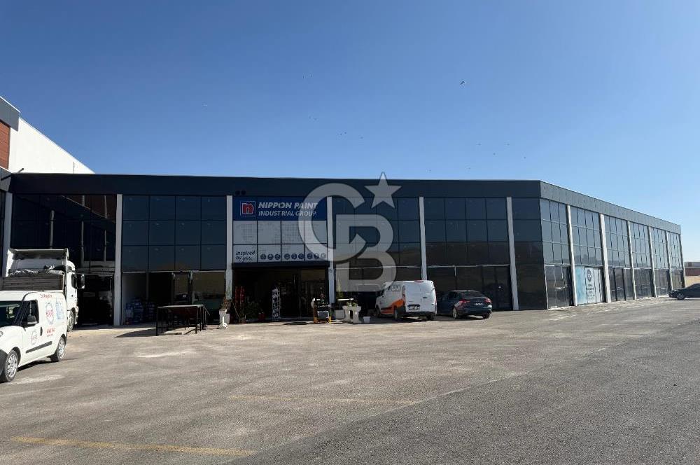 SANAYİ SİTESİNDE İSKANLI HAZIR ZEMİN DÜKKAN | 8mYÜKSEK TAVANLI
