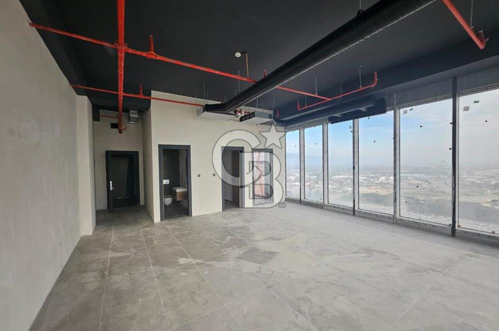 SKY TOWER DA SATILIK 80 METREKARE İLERİ NATAMAM KÖŞE OFİS