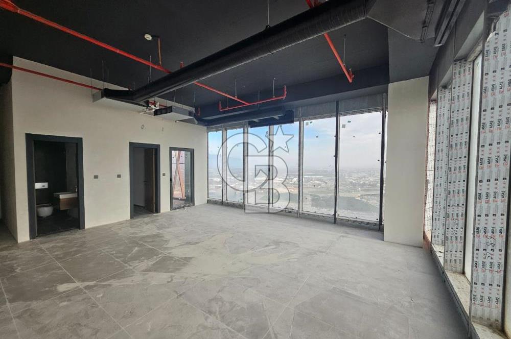 SKY TOWER DA SATILIK 80 METREKARE İLERİ NATAMAM KÖŞE OFİS