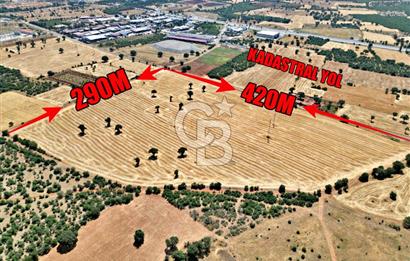 SANAYİ BÖLGESİNİN DİBİNDE 85.684 m² YATIRIM DEĞERİ YÜKSEK TARLA!