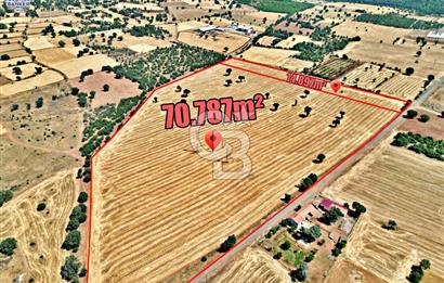 SANAYİ BÖLGESİNİN DİBİNDE 85.684 m² YATIRIM DEĞERİ YÜKSEK TARLA!