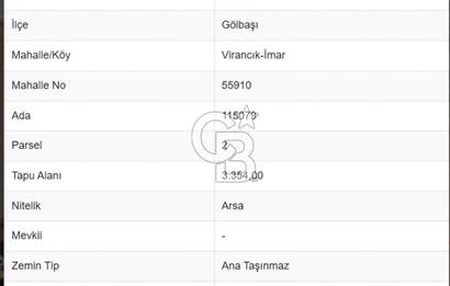 ANKARA'DA AKARYAKIT İSTASYONU VE TİCARİ  İMARLI SATILIK ARSA