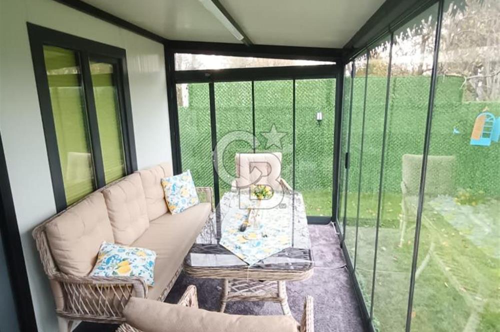 YENİCEABATDA KİRALIK EŞYALI BAHÇELİ EV