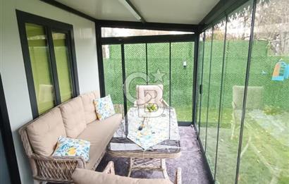 YENİCEABATDA KİRALIK EŞYALI BAHÇELİ EV