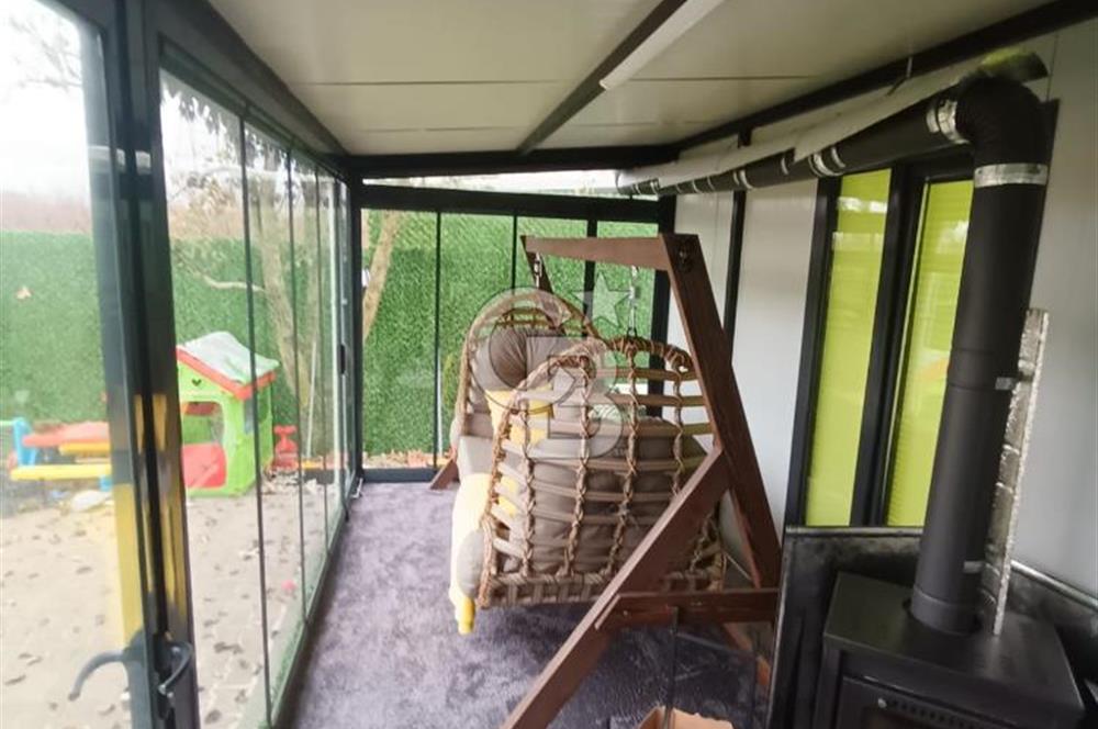 YENİCEABATDA KİRALIK EŞYALI BAHÇELİ EV