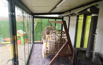 YENİCEABATDA KİRALIK EŞYALI BAHÇELİ EV