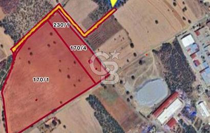 SANAYİ BÖLGESİNİN DİBİNDE 85.684 m² YATIRIM DEĞERİ YÜKSEK TARLA!