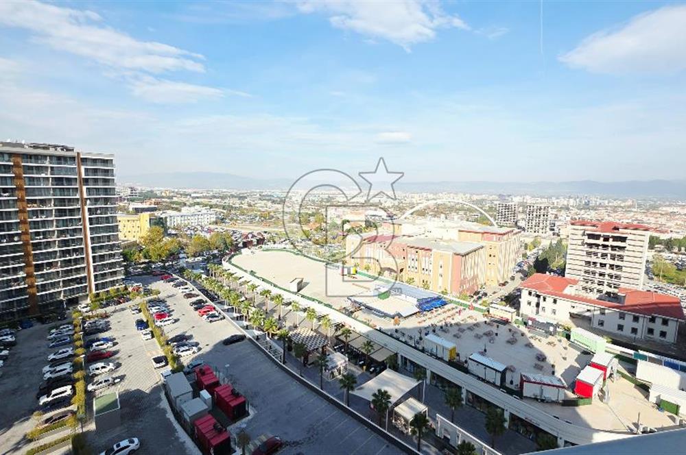 Manisa Meydan Sitesi Havuz Cephe Satılık 1+1 Daire