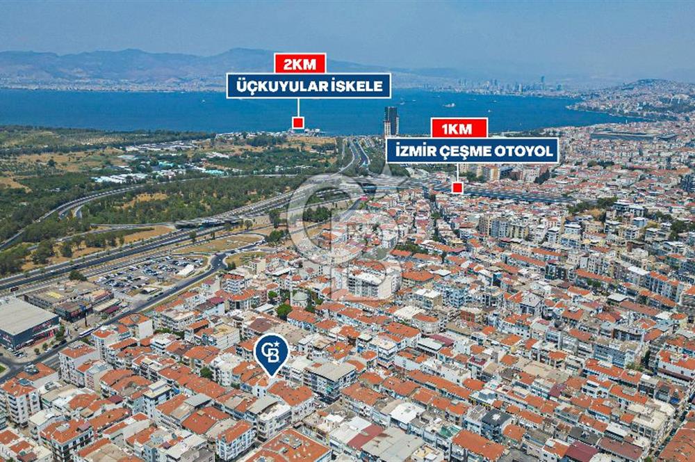 BALÇOVA ONUR MAHALLESİ’NDE SIFIR, LÜKS 2+1 DAİRE