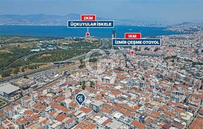 BALÇOVA ONUR MAHALLESİ’NDE SIFIR, LÜKS 2+1 DAİRE